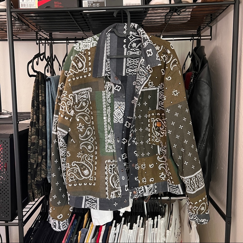 Kapital reversible bandana shirt jacket